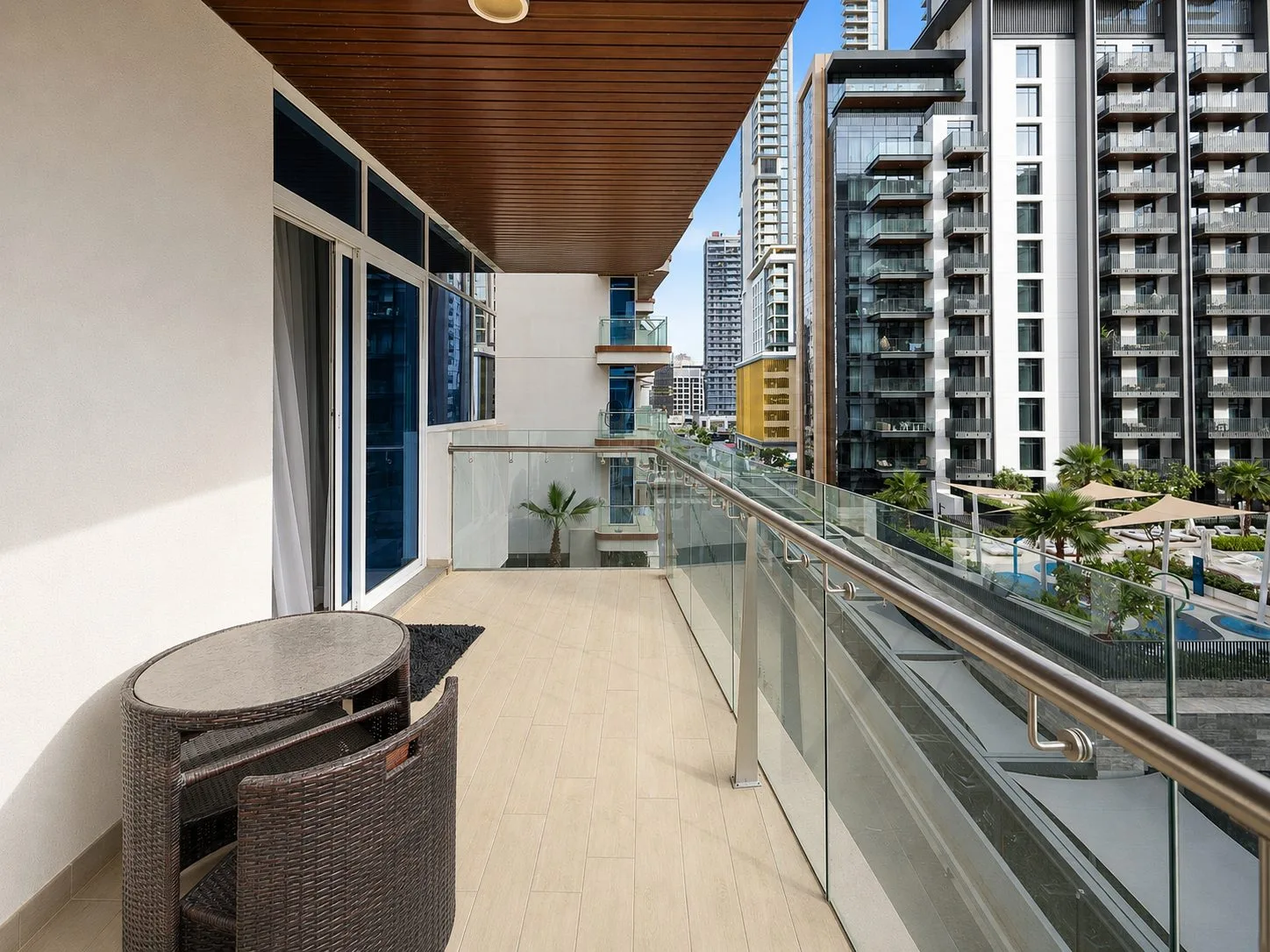 Fully Furnished 2BR | Brand New Amazing Pool Views
