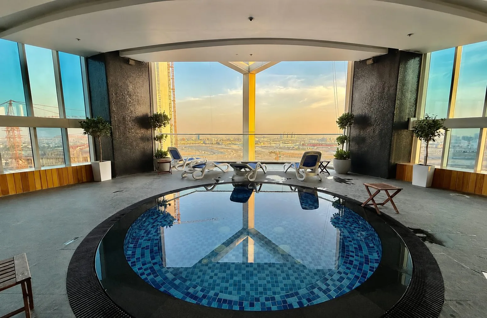 High Floor Furnished Studio | Miracle Garden Views