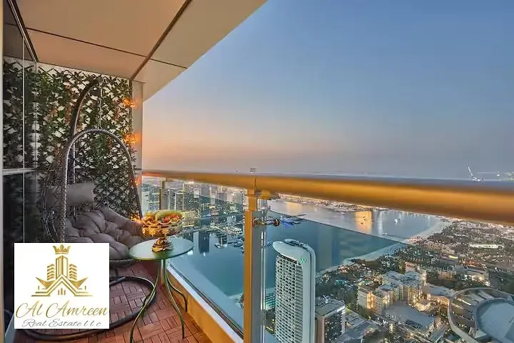 3BR Apartment | Fully Furnished | Marina Views | Princess Tower