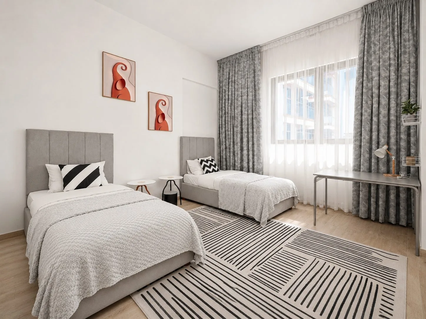 Fully Furnished 2BR | Brand New Amazing Pool Views